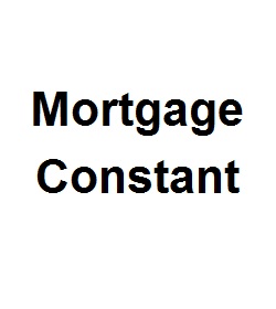 Mortgage Constant | Propertylogy